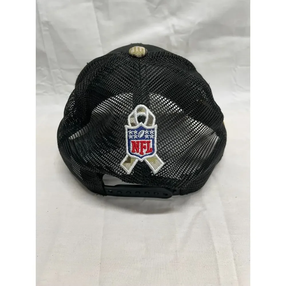 Green Bay Packers New Era Salute To Service Hat 9FORTY Adjustable Mesh Back